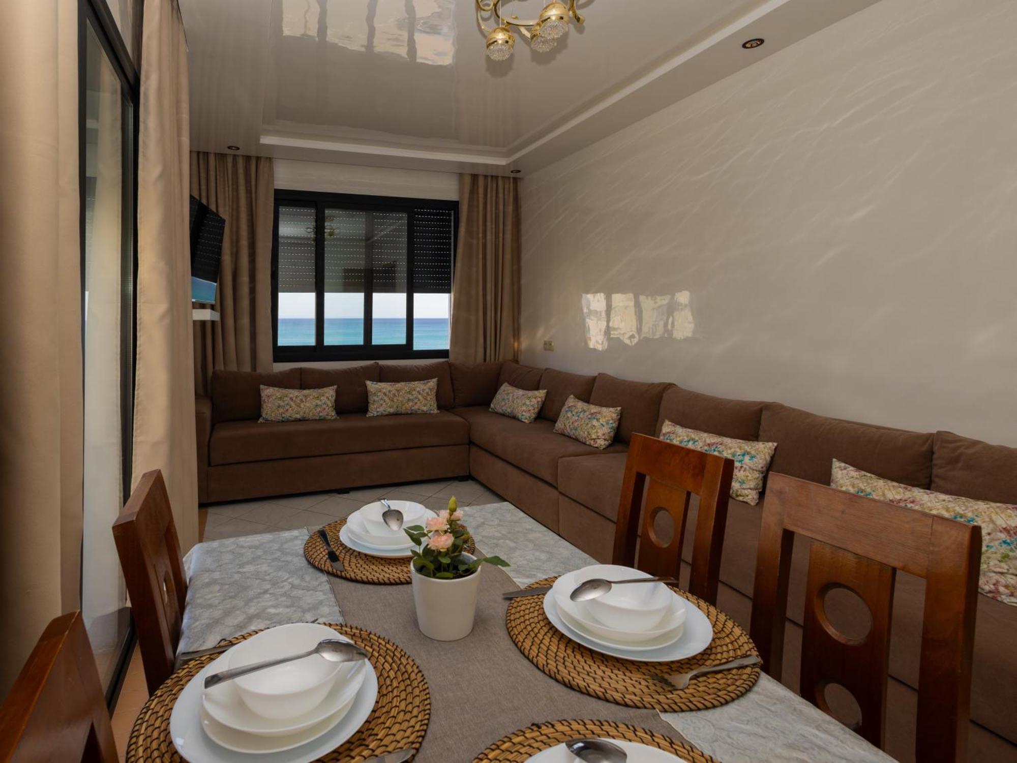 Luxury Vista Mar Apartment Martil Exterior photo
